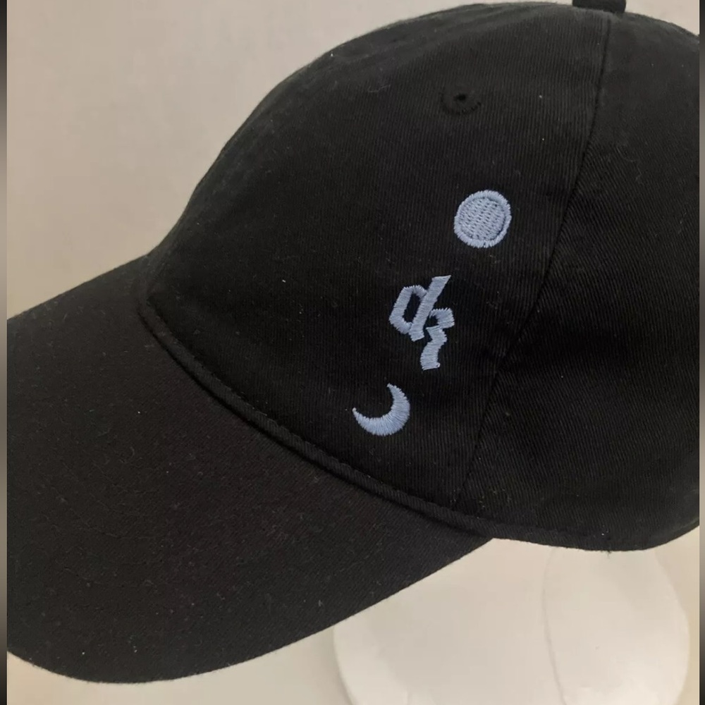 Dermot Kennedy Without Fear Tour Black Baseball Cap Hat Adjustable Strapback - Picture 2 of 7
